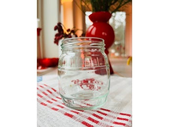 Vintage prima fin Glasburk pressglasHoosier allmoge hemmet