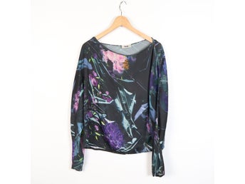Acne Topp Mönstrad Dam Stl.40