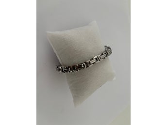 Armband unisex silver i längd 21 cm