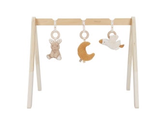Little Dutch Babygym i trä med Little Goose-kollektionen