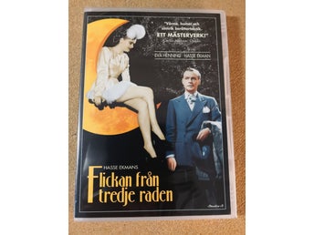 FLICKAN FRÅN TREDJE RADEN (1949) NY inplastad DVD, Hasse Ekman, Henning, Fürst