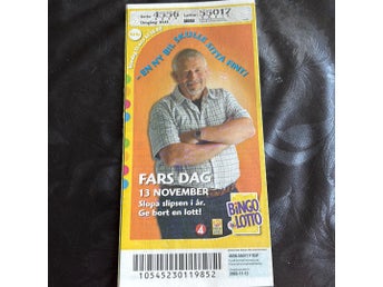 Bingolott 2005-11-13 helt ospelad lott~Samlare