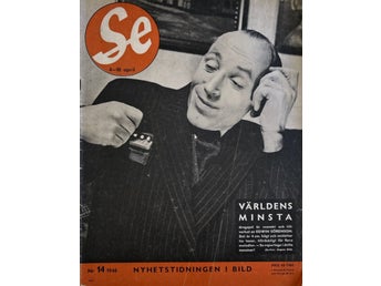 Se 14 1946 Ullånger, Belgiska Kongo, Edwin Sörenson, Poppendicker, Allan Evedin