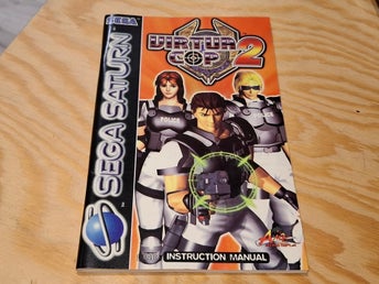Virtua Cop 2 - Sega Saturn - Manual