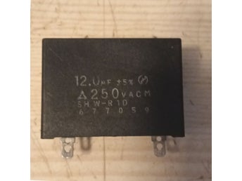12.0 uF Kondensator SHW R10