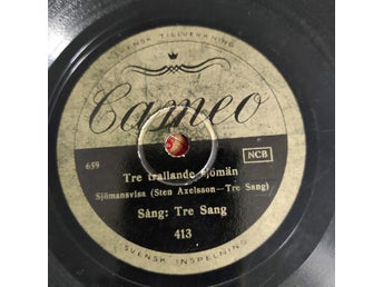 Tre Sang - Tre trallande sjömän / Kyssvisan 78a VG