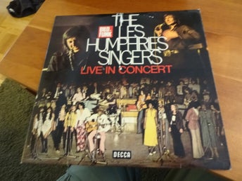 The Les Humphries Singers Live In Concert 2LP VG/VG