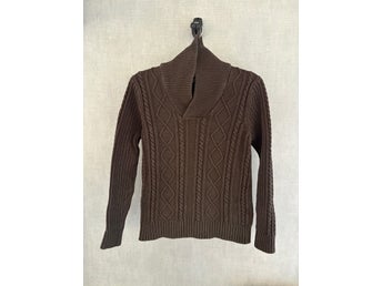 Dressmann brun tröja, storlek M