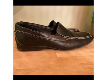 Softwalk skin/läderLoafers i svart, storlek 39