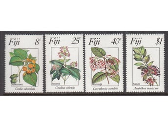Fiji, Mi 489-92, Blommor, xx