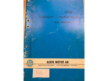 Albin båtmotorer - marine engines Reservdelskatalog