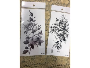 2st Realistiskt Låtsass Tatuering