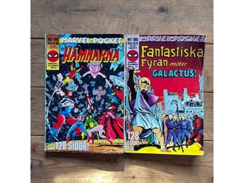 Marvel-Pocket: Hamnarna och fantastiska fyran möter Galaktus1985