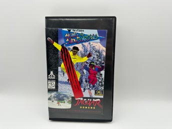 Val d'Isère Skiing and Snowboarding - Svensk Hyrutgåva - Atari Jaguar