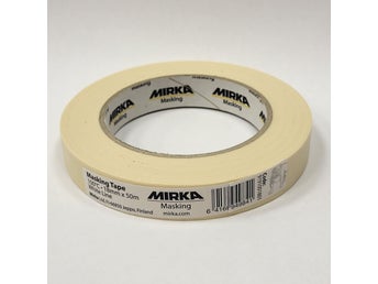 Mirka maskeringstape 50m x 18mm, White Line