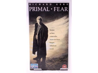 Primal Fear VHS-Richard Gere-1996 Paramount/CIC (UK) release-Weight 268g