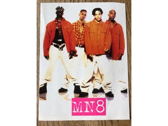 Vykort från pop tidning MN8