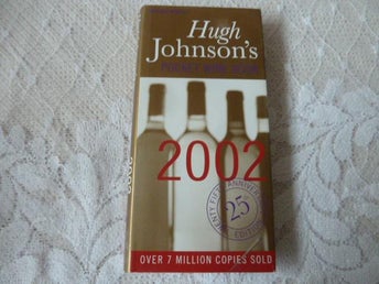 POCKET WINE BOOK 2002, HUGH JOHNSON'S / ENGELSKA BÖCKER