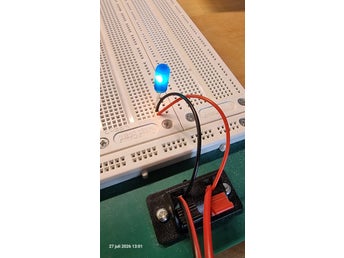 Miniatyrlampor 5mm med blå cover caps 12V 50 mA