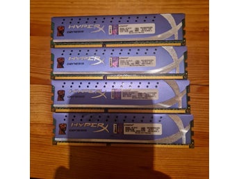 4 st Kingston HyperX Genesis RAM-minnen 16GB (4x4GB) DDR3