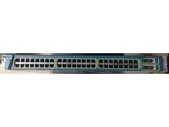 Cisco WS-C3548-XL-EN 48 portar 10/100Mbit + 2 GBIC