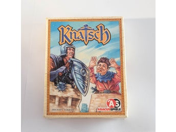 Knatsch Spel från Tyskland - Vintage Spelkort Kortspel Tärningsspel Knights