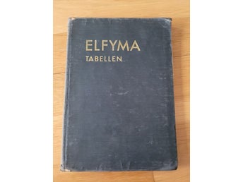 ELFyMA TABELLEN av Erik Ingelstam och Stig Sjöberg, 1962