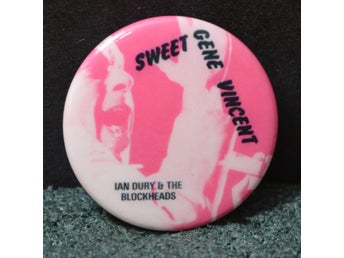 Ian Dury and the Blockheads Knapp Badge (25 mm)