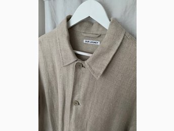 our legacy box archive jacket raw herringbone