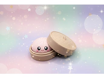 Clickity - Pink Dumpling fidget Clicker