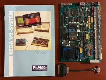 Rega v2 promeco PLC Single card computer to control and regulate small machines