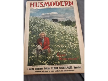 Tidningen Husmodern Nr 25, 1945
