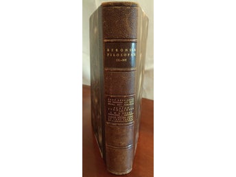 Berömda Filosofer IX-XII, 1926 - Descartes, Platon, Hegel, Cicero