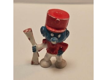 Vintage Smurf- Soldatsmurfen