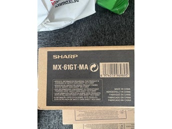 1x Sharp MX-61GT-MA (Magenta) OBS säljes styckvis
