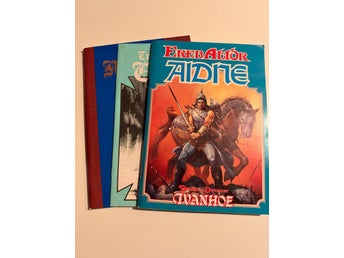 Drakar och Demoner Ivanhoe - tre böcker
