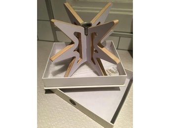 Ljusstake Stjärna Design Saga form