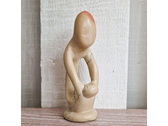 Abstract Mother and Child Soapstone – Hand Carved Figurine