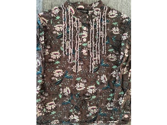 KappAhl brun blus stl 104