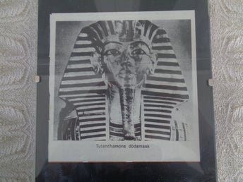 Bild på Tutankhamons dödsmask