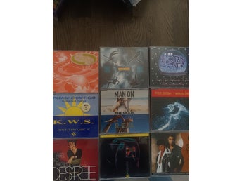 Blandade Cd singlar 40 st mest pop80/90/00