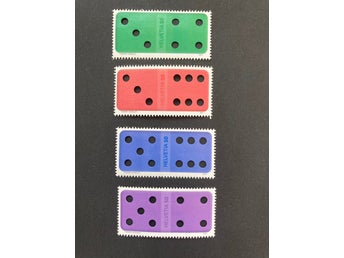 Switzerland 2021 Set of 4 singles from Souvenir sheet Dominio MNH