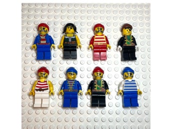 Lego Retro Pirates figurer