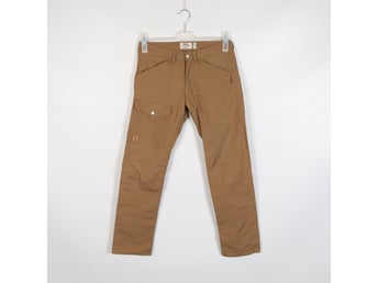 Fjällräven Greenland Jeans Regular Friluftsbyxor Beige Herr stl.44