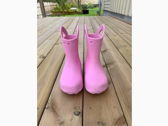 Crocs handle it boots stl c11 (=28 29, rosa, carnation, gummistövlar, stövlar) Crocs handle it boots stl c11 (=28 29, rosa, carnation, gummistövlar, stövlar)