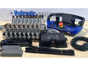 Skogsmaskin Scanreco RC 400 Maxi 2 styrspakar + proportionell Walvoil DPX 100