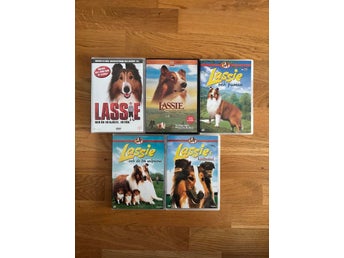 5st Lassie - Alla 5 är svenska utgåvor - Fint skick - UTGÅTT - Rariteter
