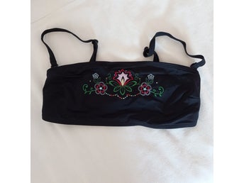 Bandeau bikini topp HM storlek 80C med avtagbara band