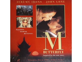 M Butterfly 1-LD Laserdisc WS Beg Pris 199 Frakt 79