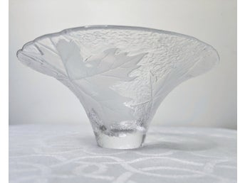 Vintage glasskål av Mats Jonasson Målerås